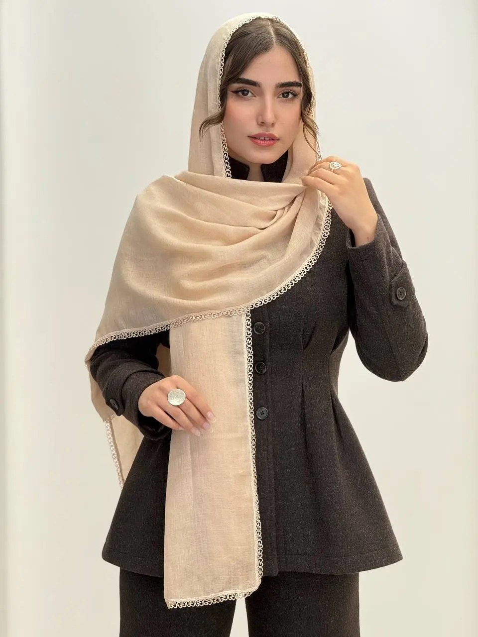 7542-شال پاییزه ck